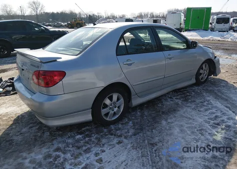 2008 Toyota Corolla S z USA, uszkodzony, nr VIN 2T1BR32E48C900460
